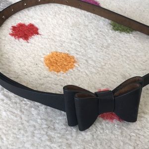 Cute Black Bow Belt
